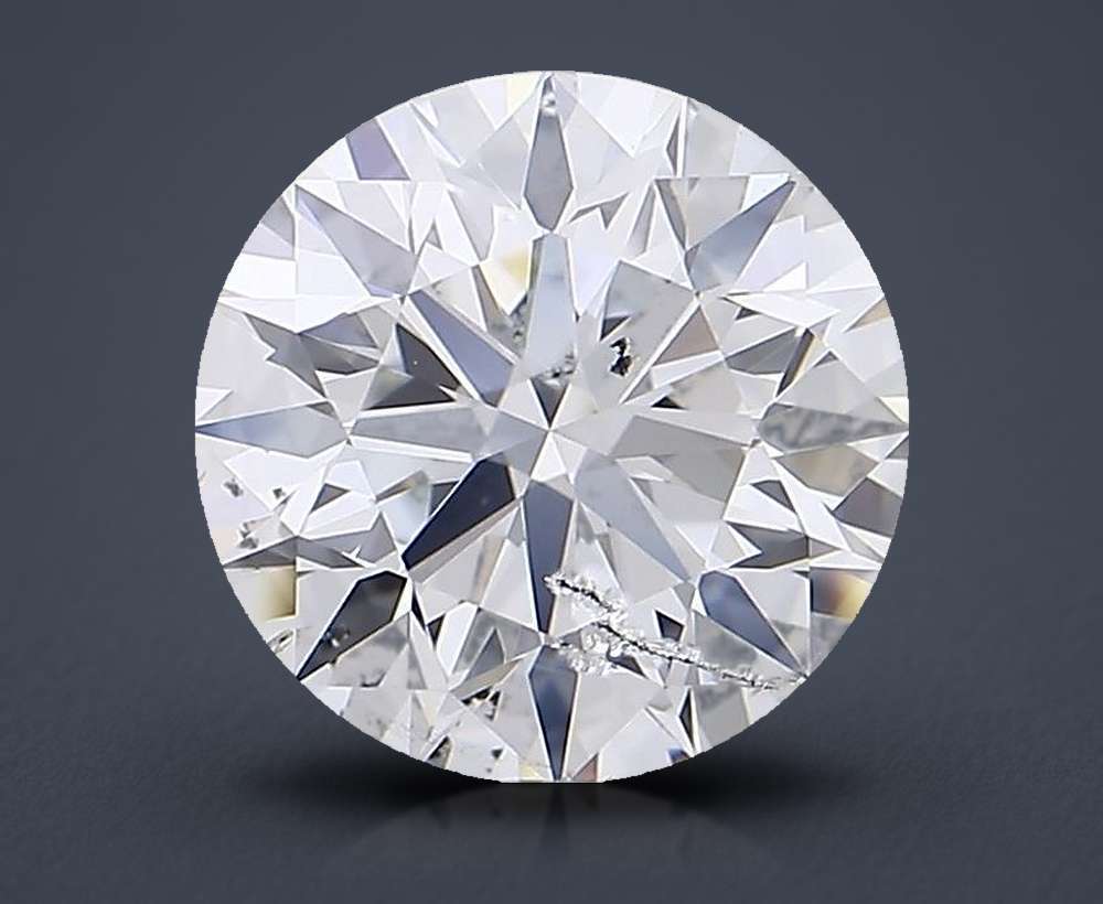 2.01 Carat Round Natural Diamond