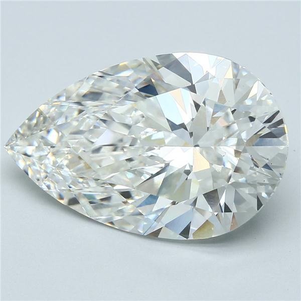 8.73ct G VS1 Rare Carat Ideal Cut Pear Lab Grown Diamond