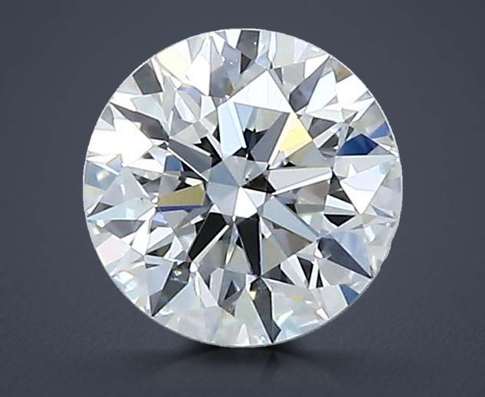0.71 Carat Round Natural Diamond