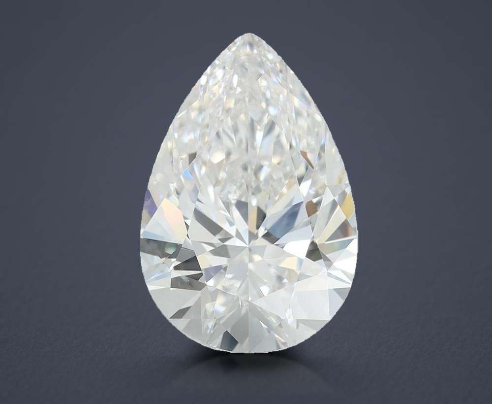 4.30 Carat Pear Lab Diamond