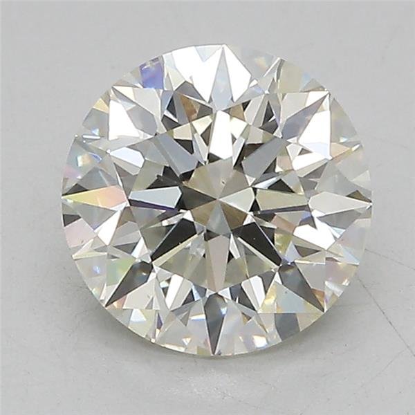 2.10ct I VS2 Excellent Cut Round Lab Grown Diamond