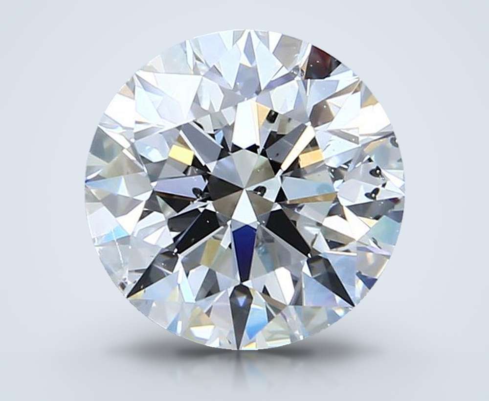 3.20 Carat Round Natural Diamond