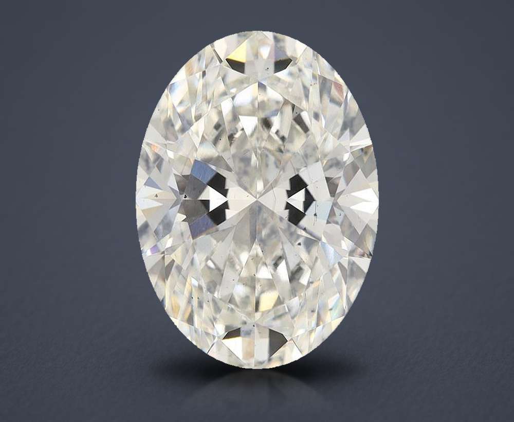 7.52 Carat Oval Lab Diamond