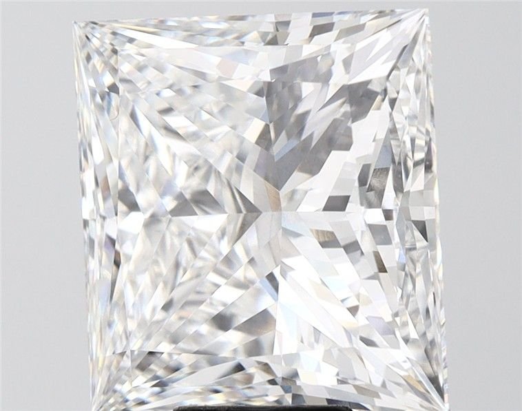 10.57ct E VVS2 Rare Carat Ideal Cut Princess Lab Grown Diamond
