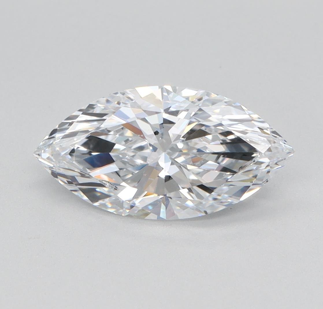 1.10ct D VVS2 Rare Carat Ideal Cut Marquise Lab Grown Diamond