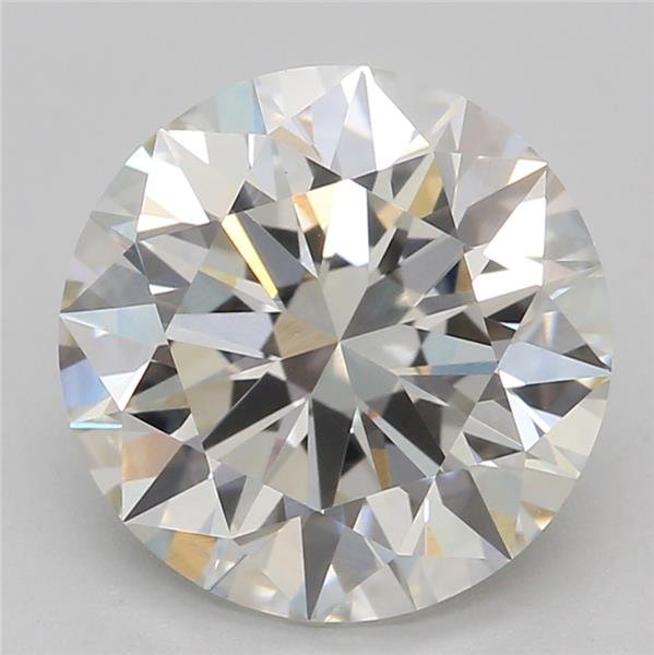 2.04ct H VVS2 Rare Carat Ideal Cut Round Lab Grown Diamond