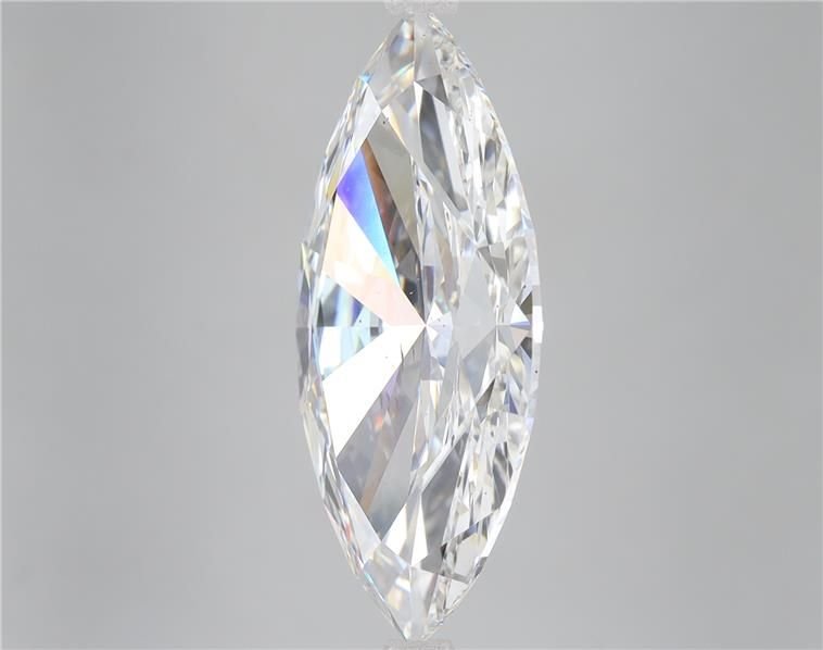 8.04ct F SI1 Rare Carat Ideal Cut Marquise Lab Grown Diamond