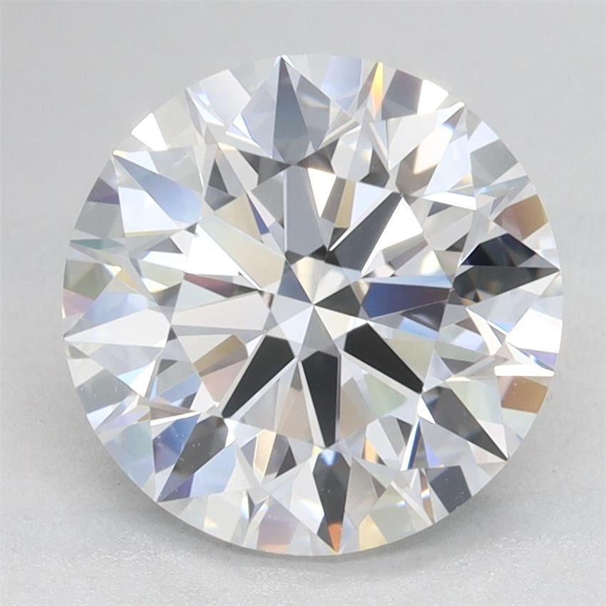 2.58ct D IF Rare Carat Ideal Cut Round Lab Grown Diamond
