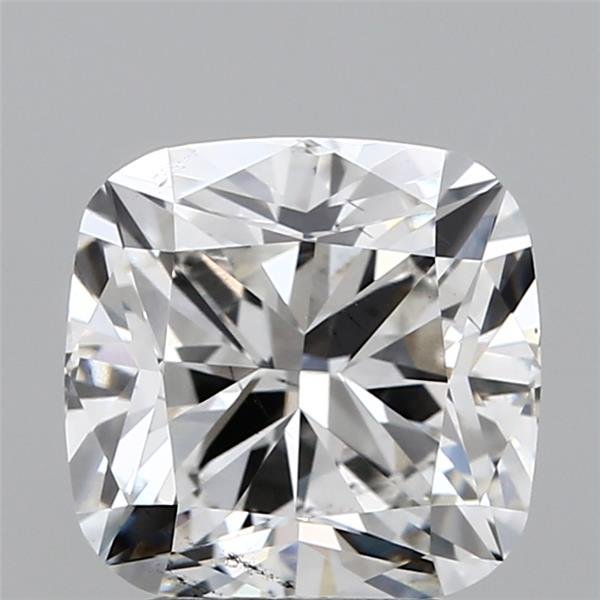 3.19ct G SI1 Rare Carat Ideal Cut Cushion Lab Grown Diamond