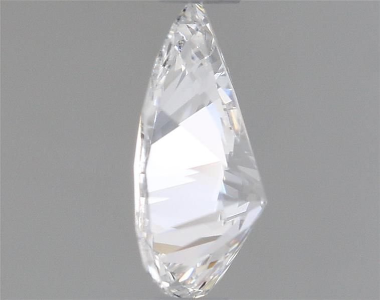 0.63ct E VS2 Rare Carat Ideal Cut Pear Lab Grown Diamond