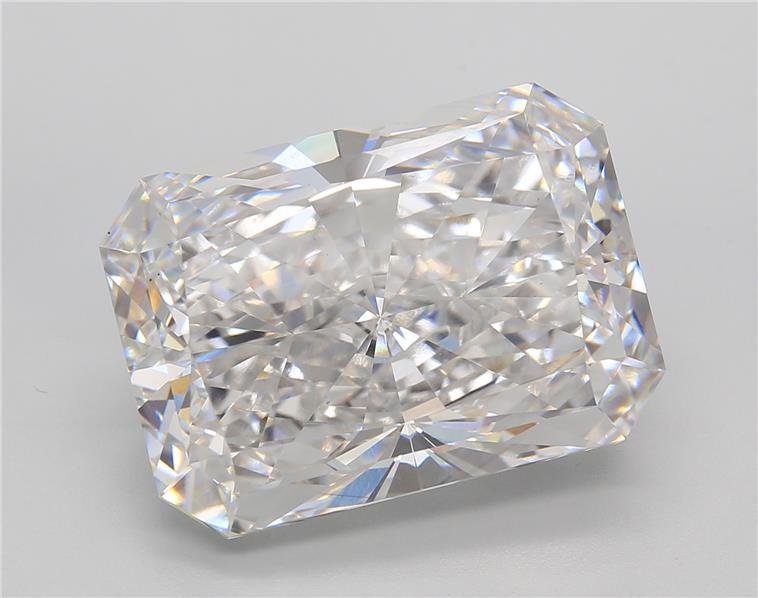 15.51ct F VS1 Rare Carat Ideal Cut Radiant Lab Grown Diamond