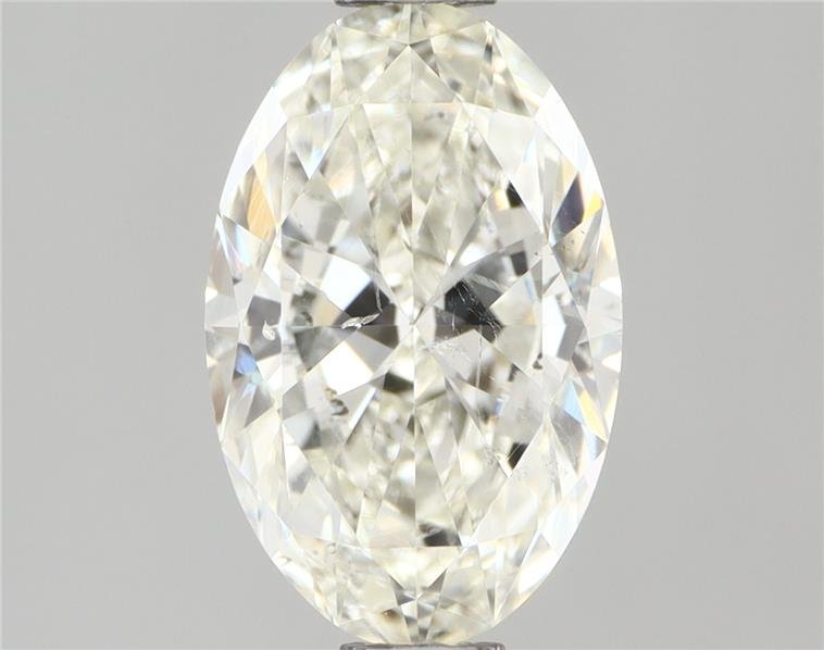 1.00ct K SI2 Rare Carat Ideal Cut Oval Diamond