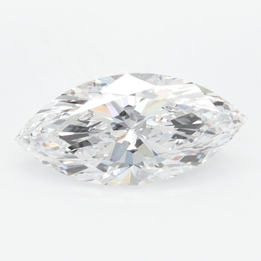 1.09ct D VVS1 Rare Carat Ideal Cut Marquise Lab Grown Diamond