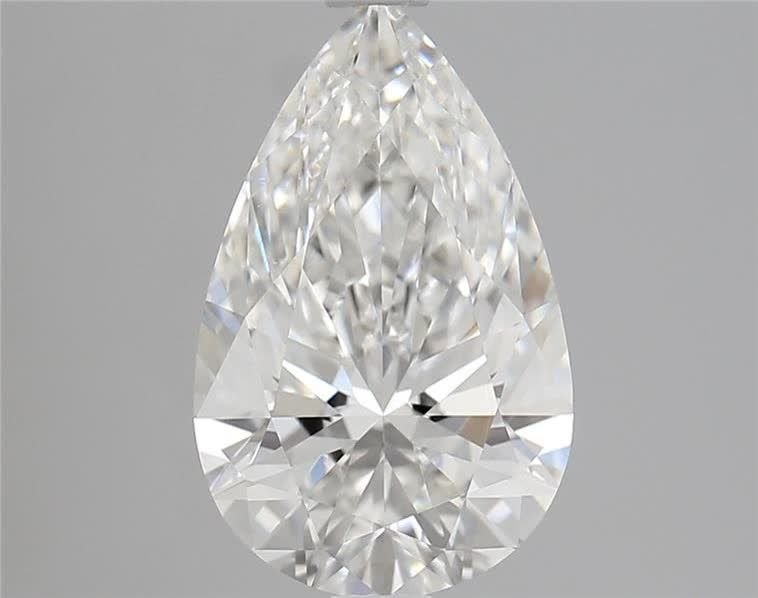 1.76 Carat Pear Natural Diamond