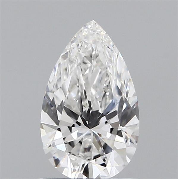 0.83ct F VS1 Rare Carat Ideal Cut Pear Lab Grown Diamond