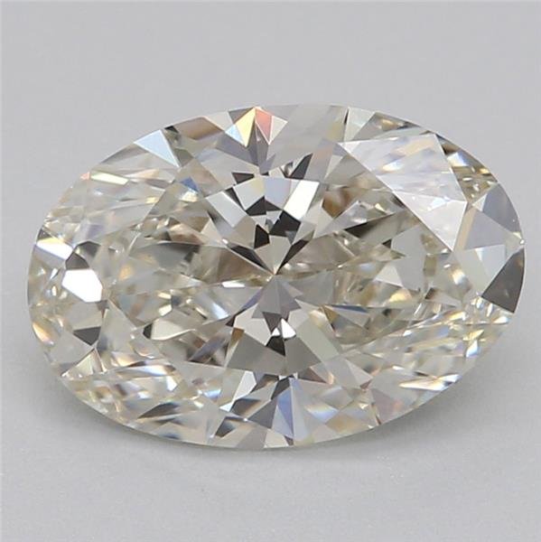 1.08ct I VVS2 Rare Carat Ideal Cut Oval Lab Grown Diamond