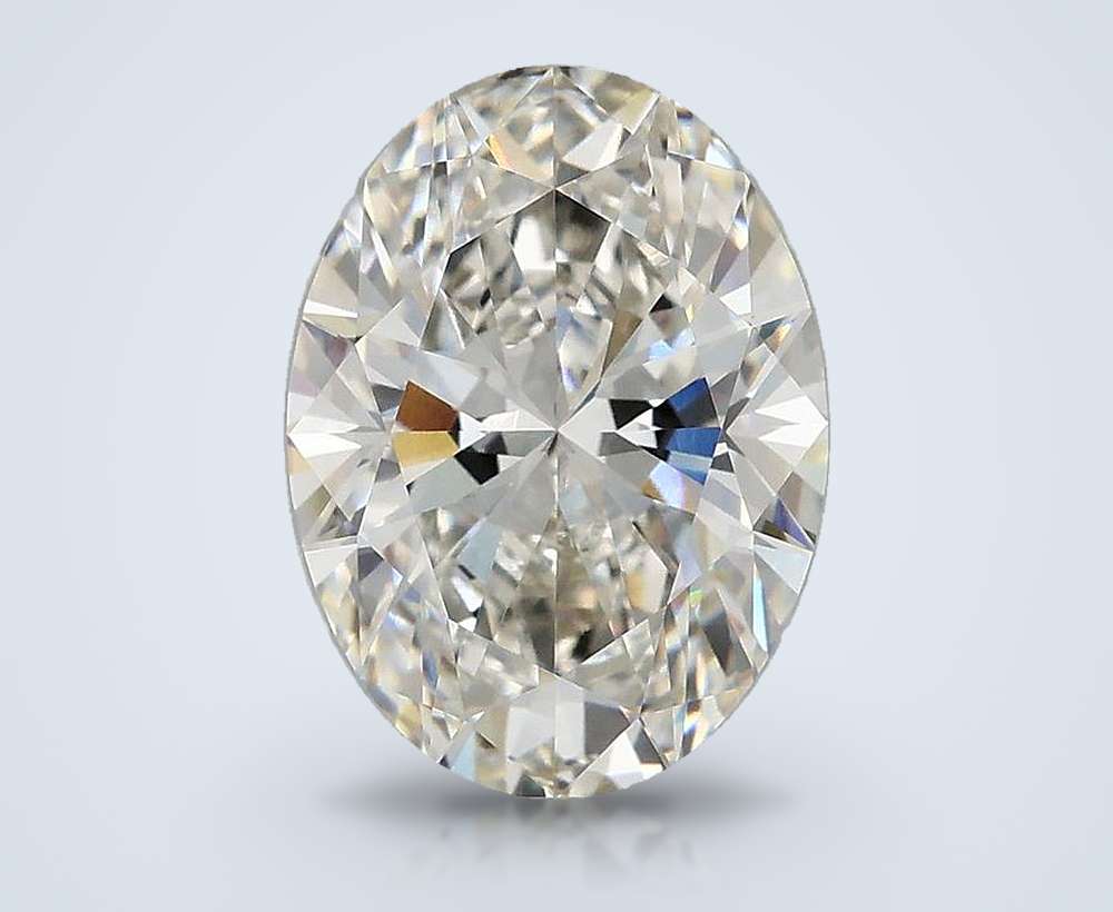 3.08 Carat Oval Lab Diamond
