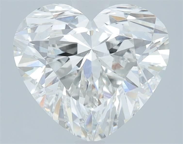 2.70ct G VS1 Rare Carat Ideal Cut Heart Lab Grown Diamond