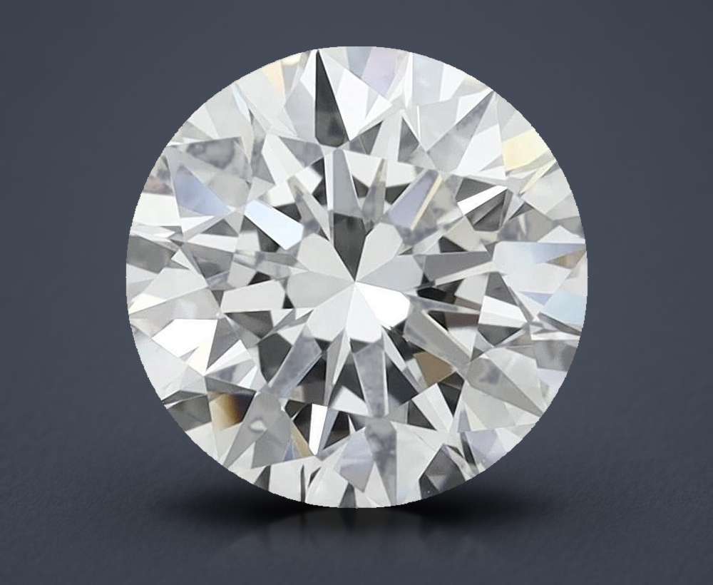 1.37 Carat Round Natural Diamond