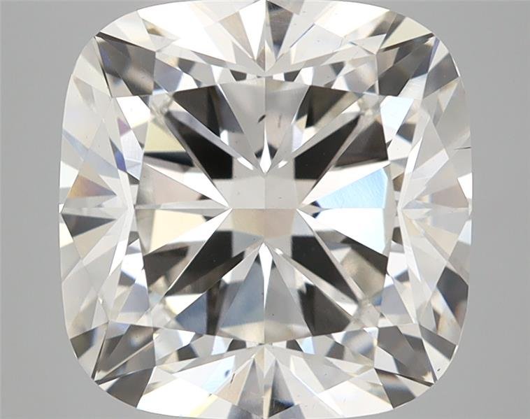 5.06ct H VS2 Rare Carat Ideal Cut Cushion Lab Grown Diamond