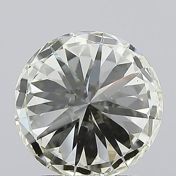 2.47ct K VS1 Rare Carat Ideal Cut Round Diamond