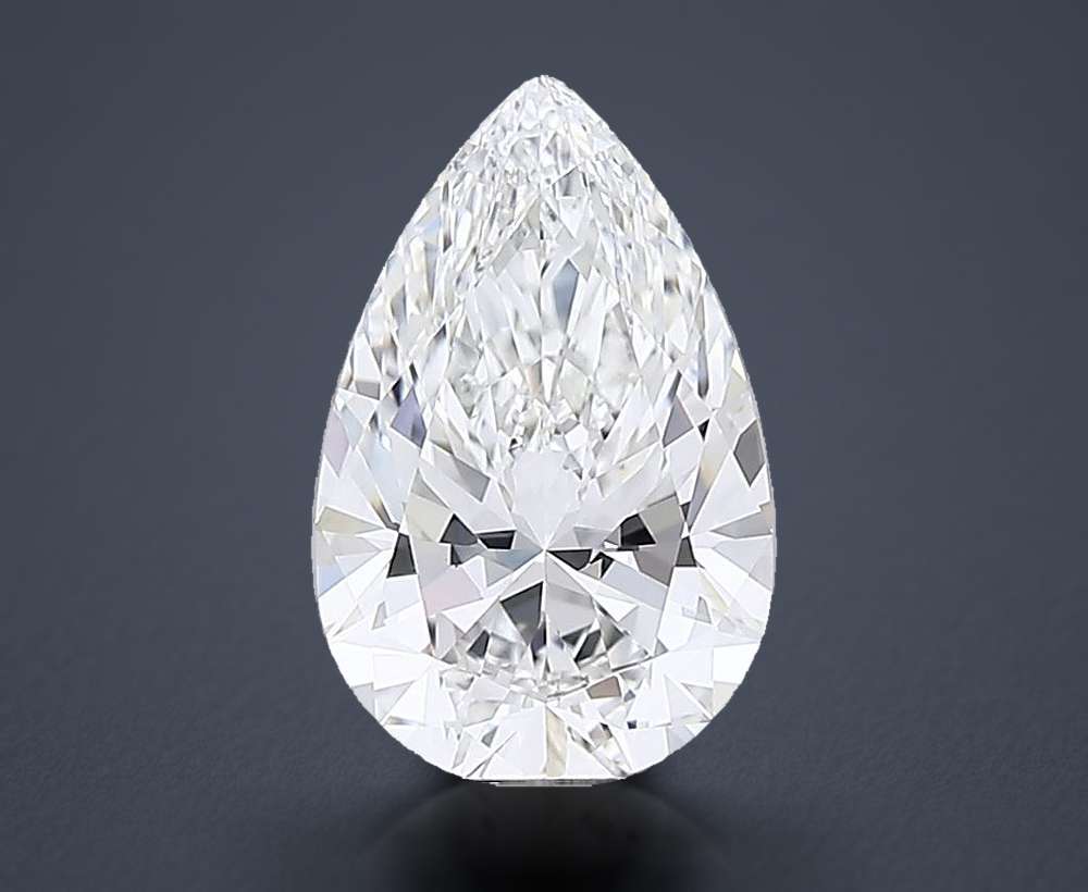 2.50 Carat Pear Lab Diamond