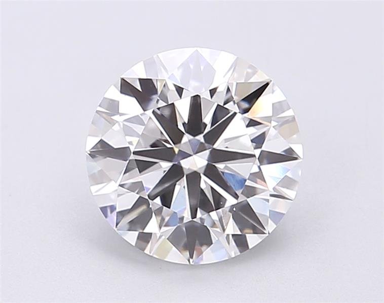 2.07ct D VS1 Rare Carat Ideal Cut Round Lab Grown Diamond