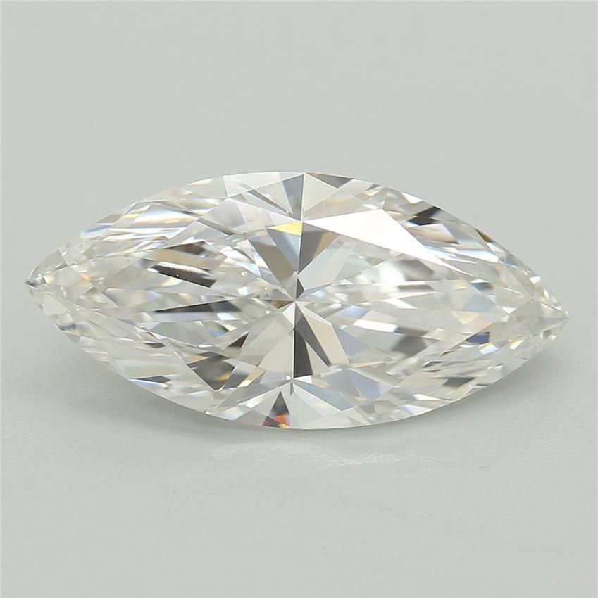 2.09ct F VVS1 Rare Carat Ideal Cut Marquise Lab Grown Diamond