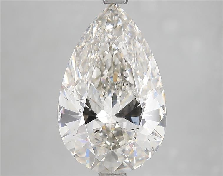 4.04ct I SI1 Rare Carat Ideal Cut Pear Lab Grown Diamond