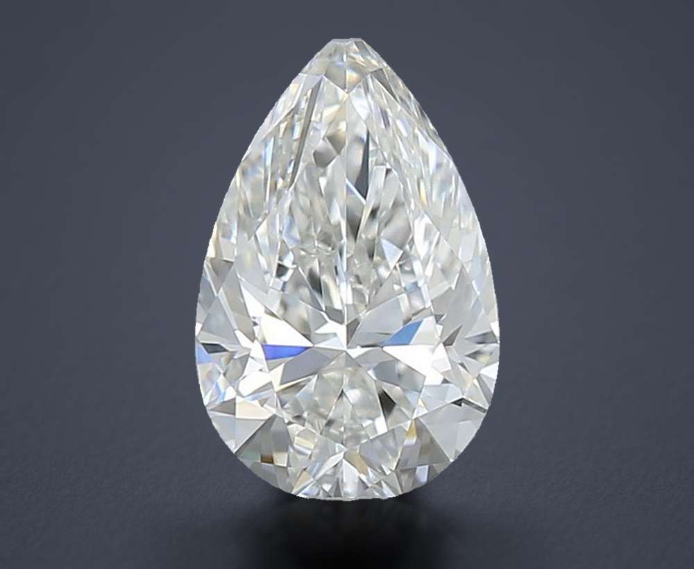 0.40 Carat Pear Natural Diamond