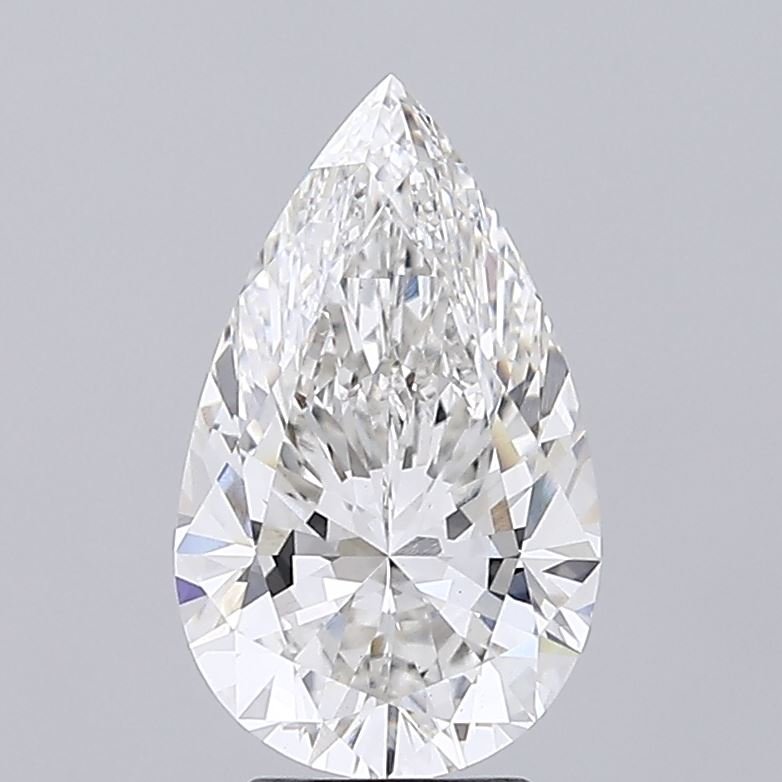 3.54 Carat Pear Lab Diamond