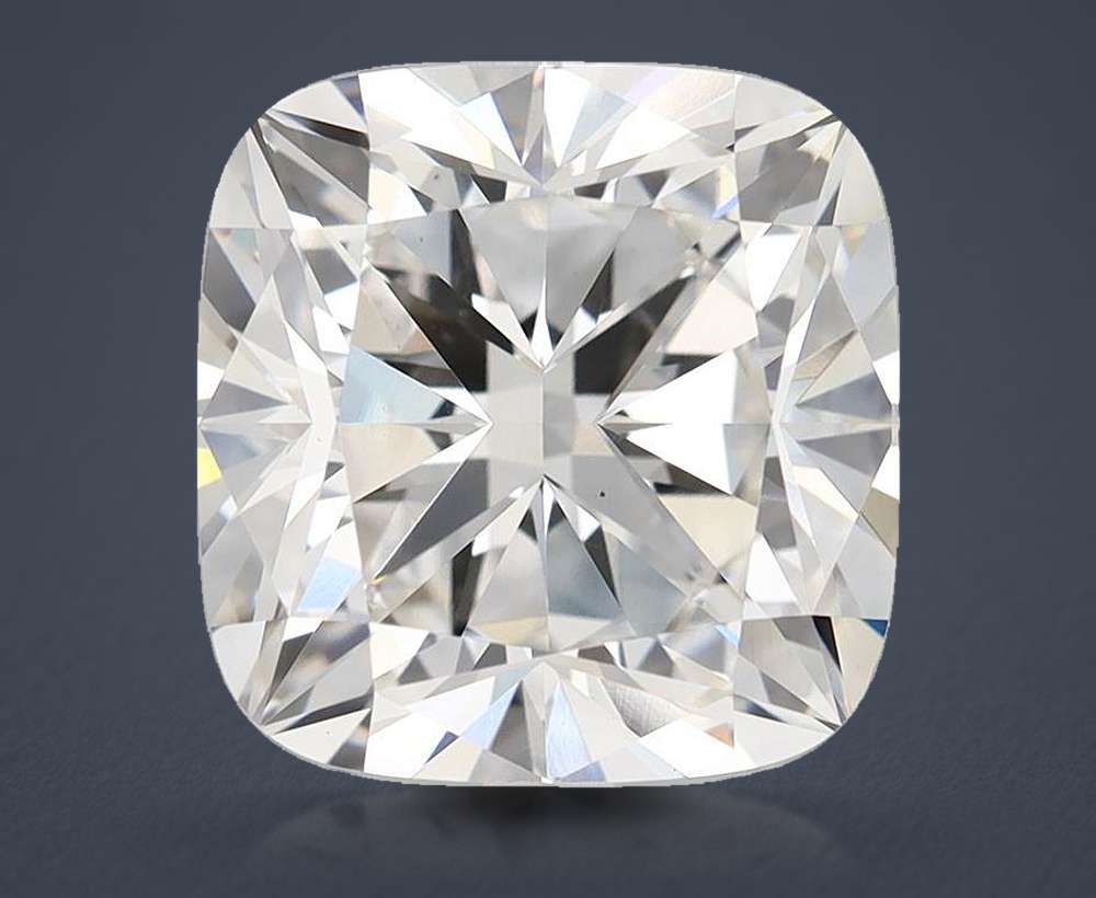6.74 Carat Cushion Lab Diamond