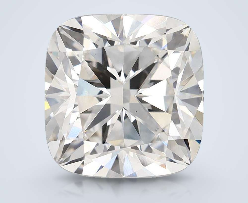 6.74 Carat Cushion Lab Diamond
