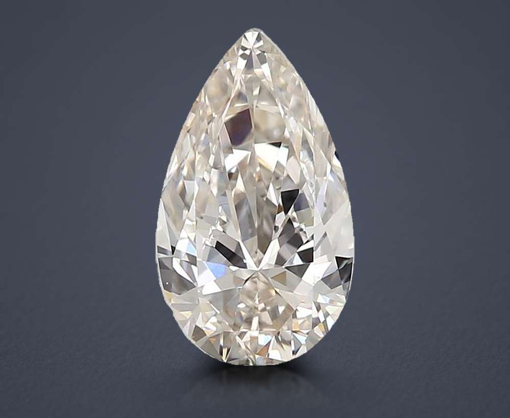 0.50 Carat Pear Natural Diamond