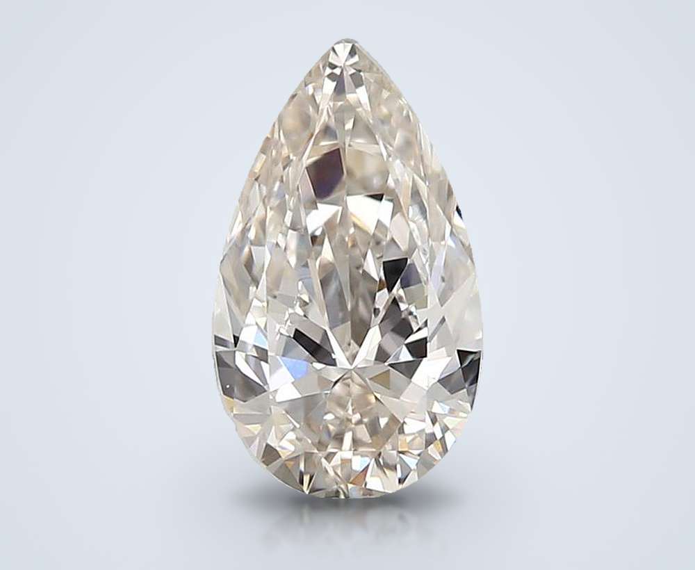 0.50 Carat Pear Natural Diamond
