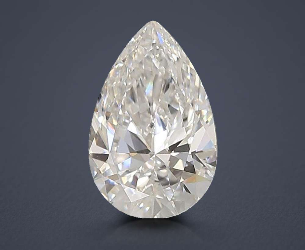 1.56 Carat Pear Lab Diamond