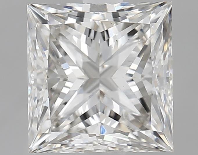 2.52ct I VS2 Rare Carat Ideal Cut Princess Lab Grown Diamond