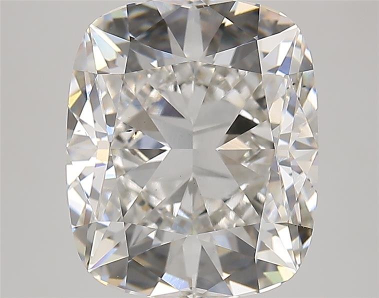 5.12ct H VS2 Rare Carat Ideal Cut Cushion Lab Grown Diamond