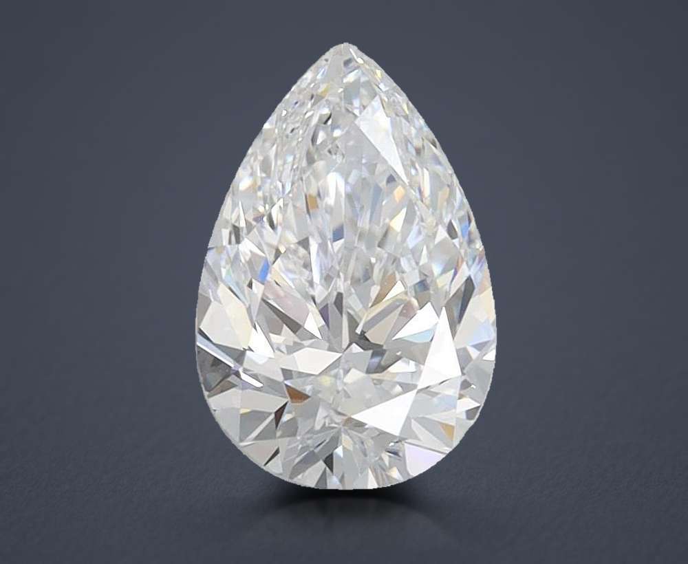 1.29 Carat Pear Lab Diamond