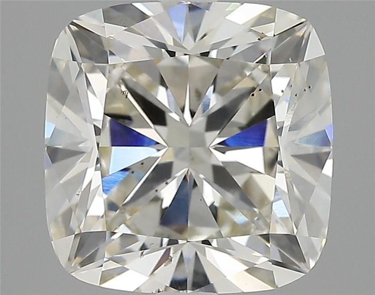 3.44ct I SI1 Rare Carat Ideal Cut Cushion Lab Grown Diamond