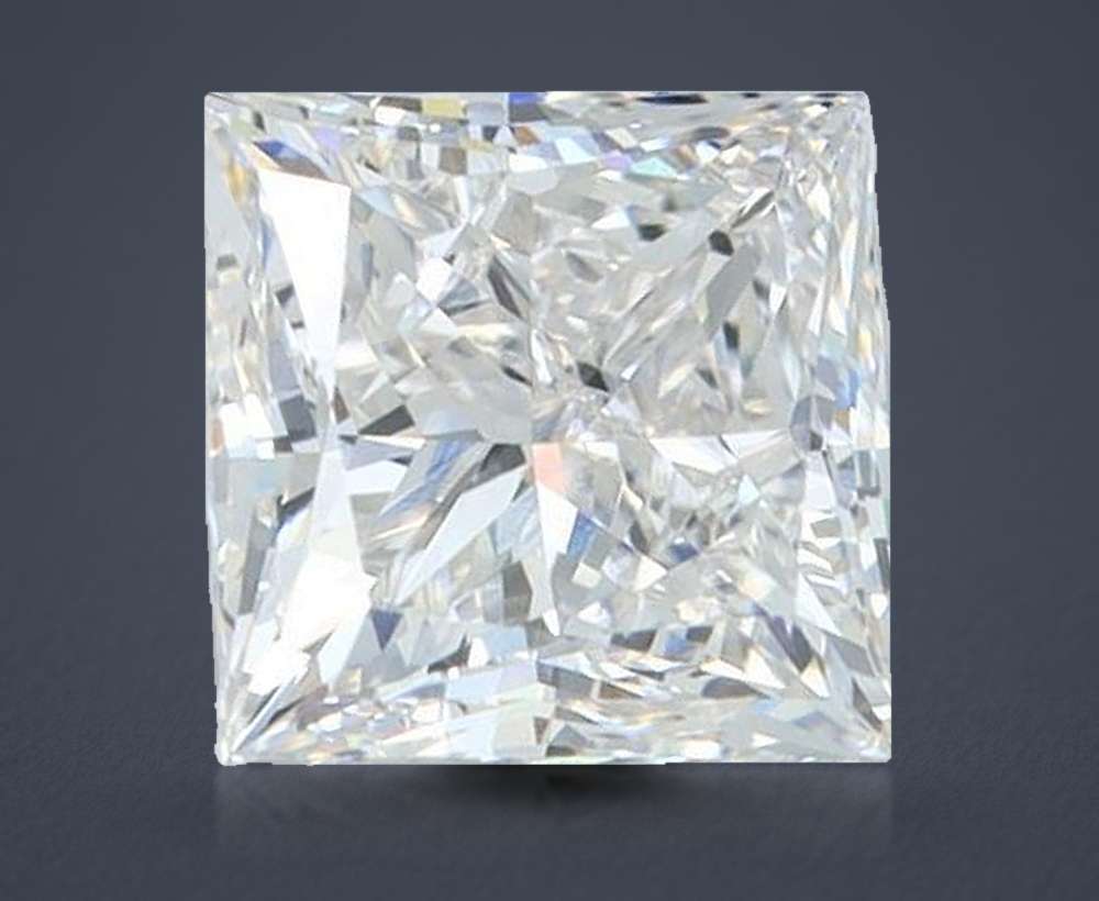 1.78 Carat Princess Lab Diamond