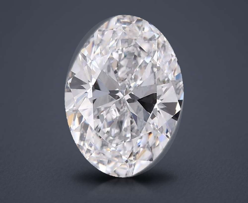 0.98 Carat Oval Lab Diamond
