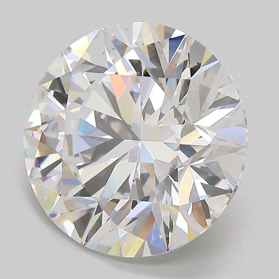 5.50ct E VS2 Rare Carat Ideal Cut Round Lab Grown Diamond