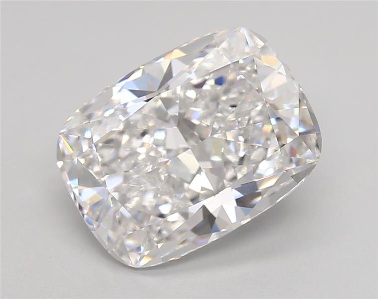 4.18ct E VVS2 Rare Carat Ideal Cut Cushion Lab Grown Diamond
