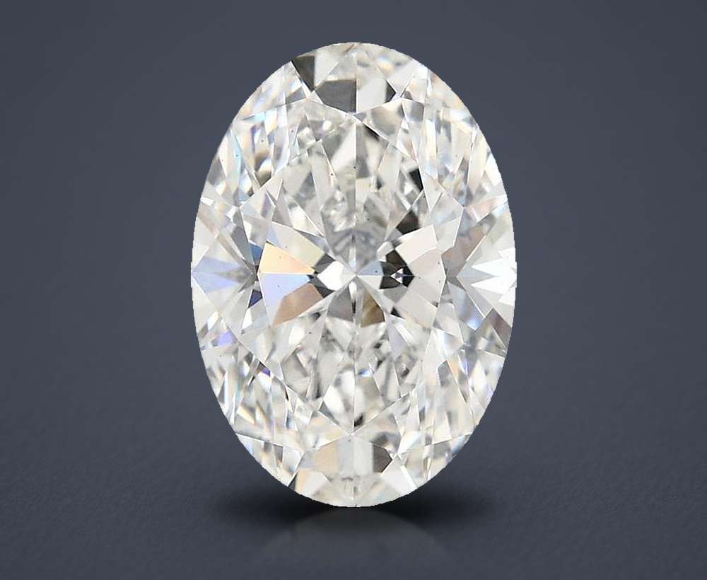 3.07 Carat Oval Lab Diamond