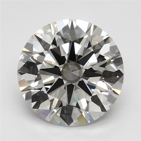 3.32ct G SI1 Rare Carat Ideal Cut Round Lab Grown Diamond