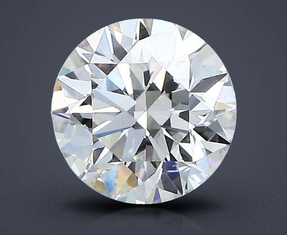 1.34 Carat Round Natural Diamond