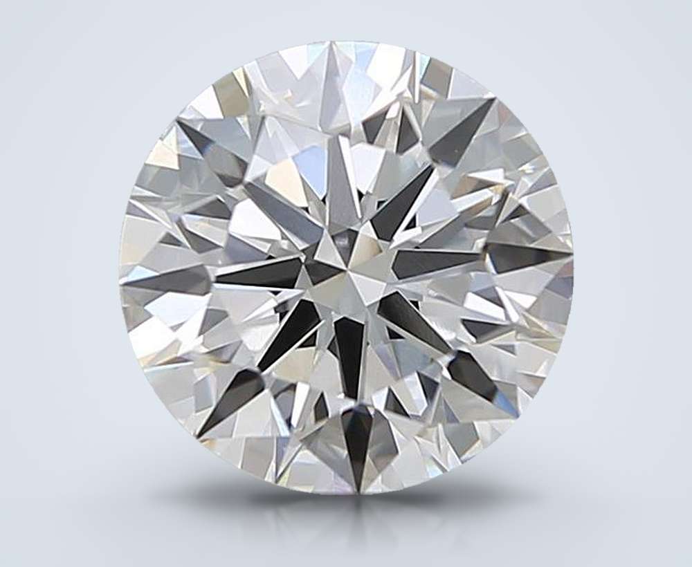 3.30 Carat Round Lab Diamond
