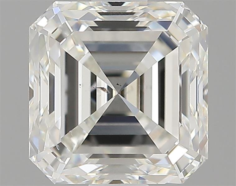 2.00ct I SI1 Rare Carat Ideal Cut Asscher Diamond