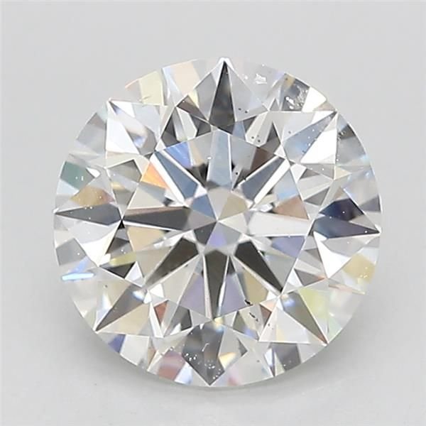 2.10ct F SI1 Rare Carat Ideal Cut Round Lab Grown Diamond
